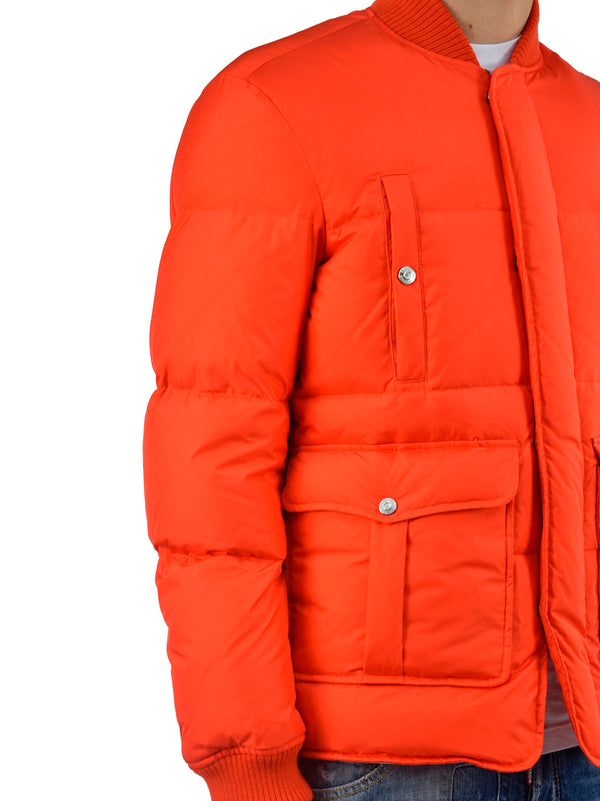 Dsquared2 Orange Down Jacket Man Polyamide Mod.S71BN0540S43305186