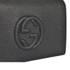 Gucci Soho Handbag Black Women's Leather Cellarius Mod. 598211 A7M0G 1000 