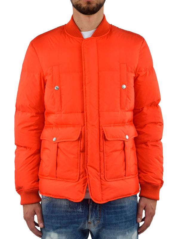 Dsquared2 Orange Down Jacket Man Polyamide Mod.S71BN0540S43305186