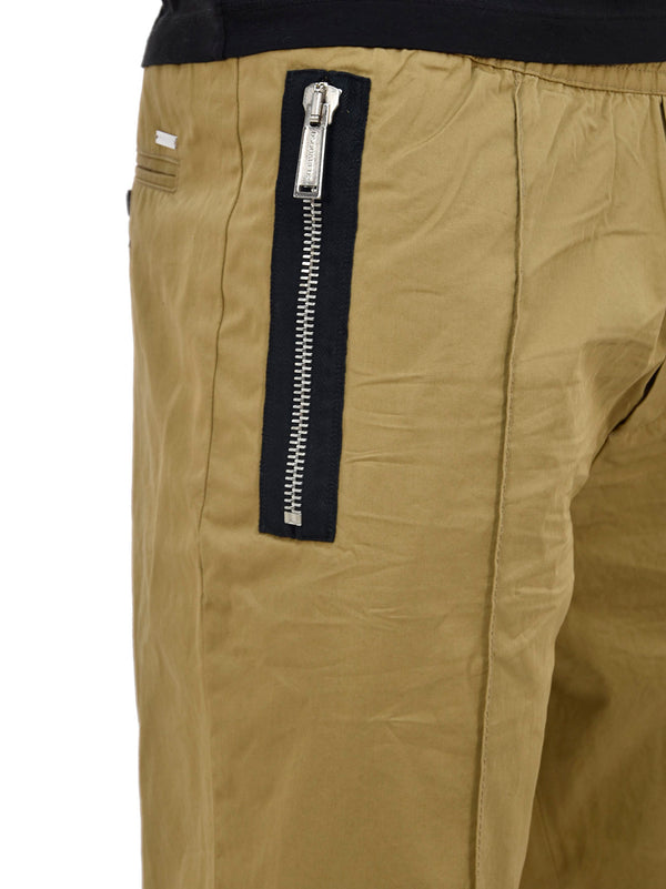 Dsquared2 Beige Men's Cotton Drawstring Trousers Mod.S71KA0957S41796111