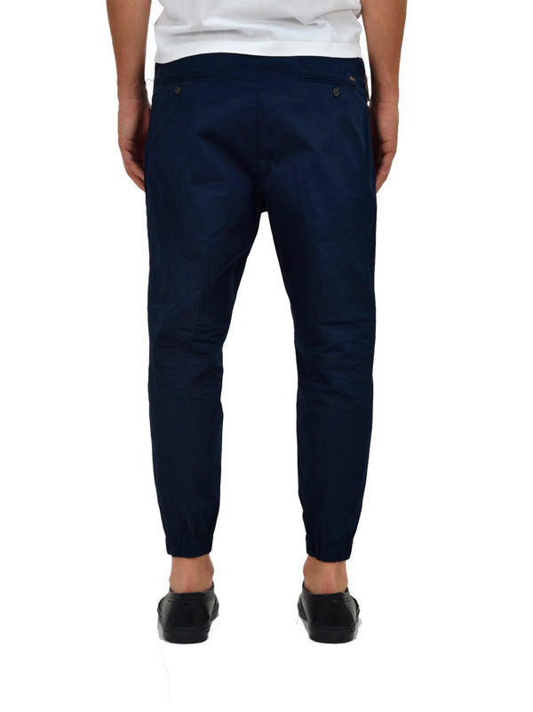 Dsquared2 Pantalone Blu Uomo Cotone Coulisse Mod.S71KA0957S41796524