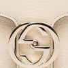 Gucci White Women's Handbag Logo Leather Dollar Calf Mod. 510303 CAO0G 9522 