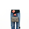 Gucci Borsa Interlocking a Mano Grigia Donna Logo Pelle Dollar Calf Mod. 510302 CAO0G 1226