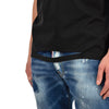 Dsquared2 T-Shirt Nera Uomo Stampa in Gomma Mod.S71GD0536S22427900