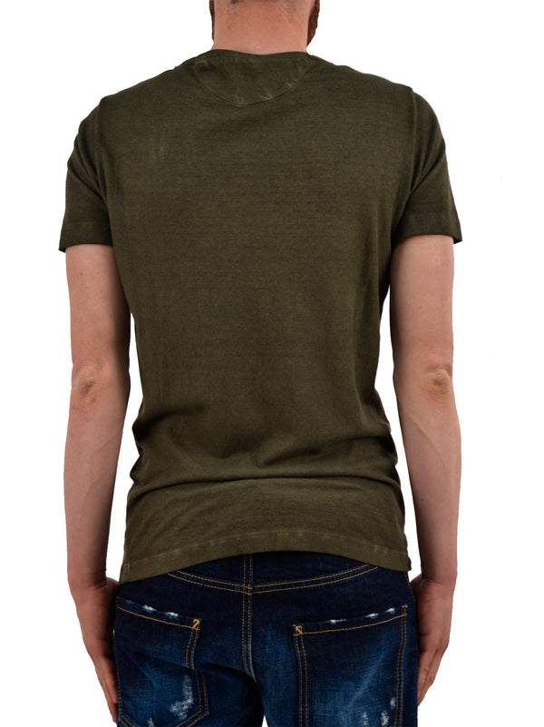 Dsquared2 Green Men's T-Shirt with Tag Mod.S74GC0669S21780692