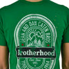 Dsquared2 T-Shirt Verde Uomo Stampa Grafica Mod.S71GD0593S22620639