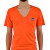 Dsquared2 Men's Orange T-Shirt Graphic Print Mod.S71GD0123S21600186