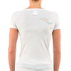 Dsquared2 Women's White T-Shirt Cotton Rubber Print Mod.S75GC0537S21441002