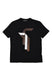 Neil Barrett T-shirt Bianca Uomo Cotone Stampa Gommata Mod.BJT182GE576S01