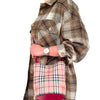 Burberry Beige/Red Women's Leather Bucket Bag Mod. 4057157