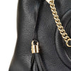 Gucci Soho Handbag Black Women Logo Leather Cellarius Mod. 536196 A7M0G 1000 