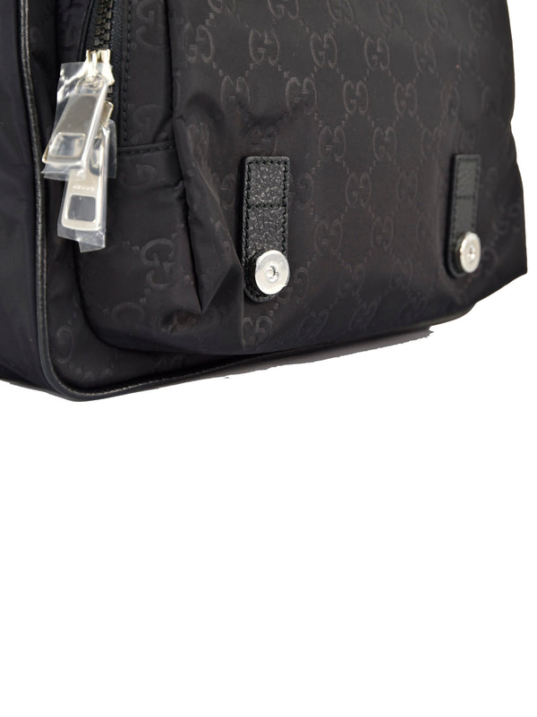 Gucci Borsa Messenger Nera Uomo Tessuto GG Canvas Mod. 510335 K28AN 1000