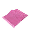 Gucci Pink Unisex Shawl with Logo Wool and Silk Mod. 165904 3G646 5872 