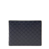 Gucci Blue Trifold Wallet for Men Leather Microguccissima Mod. 217044 BMJ1N 4009 