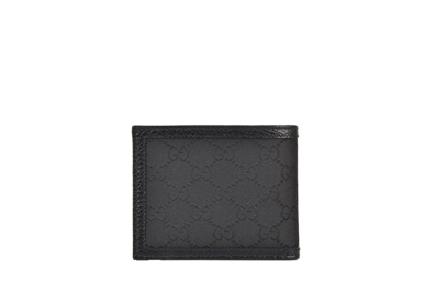 Gucci Bifold Wallet Black Men GG Canvas Fabric Mod. 260987 G1XWN 8615 