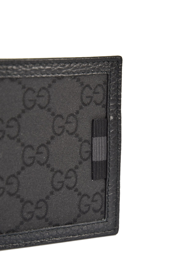 Gucci Bifold Wallet Black Men GG Canvas Fabric Mod. 260987 G1XWN 8615 