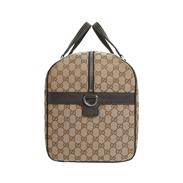 Gucci Beige Duffle Bag Man Original GG Fabric Mod. 449167 KY9KN 9886 