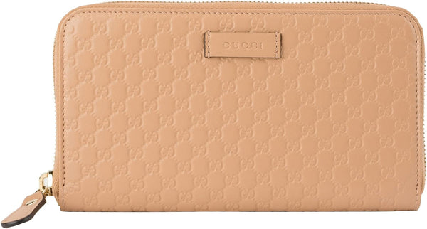 Gucci Beige Wallet Women Leather Microguccissima Soft Mod. 449391 BMJ1G 2754 