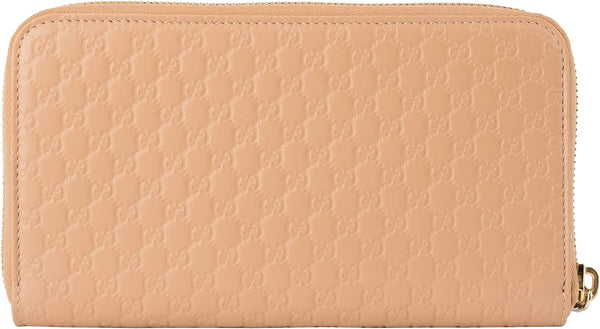 Gucci Beige Wallet Women Leather Microguccissima Soft Mod. 449391 BMJ1G 2754 