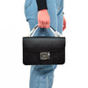 Gucci Black Women's Handbag Logo Leather Dollar Calf Mod. 510303 CAO0G 1000 