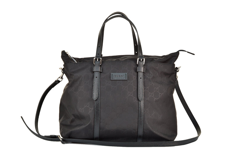 Gucci Borsa Tote Nera Uomo Tessuto GG Canvas Mod. 510332 K28AN 1000