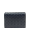 Gucci Blue Wallet Men's Leather Microguccissima Soft Mod. 544474 BMJ1N 4009 