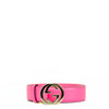 Gucci Women's Pink Belt Leather Moon Mod. 546386 AP00G 5528 