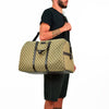 Gucci Beige Duffle Bag Man Original GG Fabric Mod. 610105 KY9KN 9886 