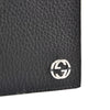 Gucci Bifold Wallet Black and Yellow Men's Leather Dollar Calf Mod. 610464 CAO2N 1041 