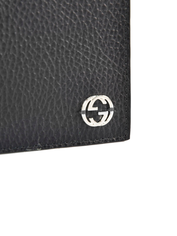 Gucci Portafogli Bifold Nero Uomo Pelle Dollar Calf Mod. 610464 CAO2N 1000