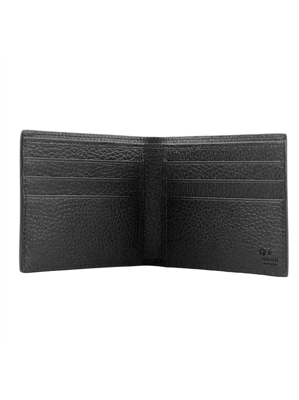 Gucci Portafogli Bifold Nero Uomo Pelle Dollar Calf Mod. 610464 CAO2N 1000