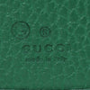 Gucci Black and Green Men's Wallet Leather Dollar Calf Mod. 610467 CAO2N 1080 