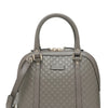 Gucci Gray Handbag Women's Leather Microguccissima Mod. 449654 BMJ1G 1226 