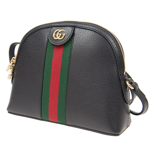 Gucci Black Ophidia Leather and Sherry Handbag Mod. 719881 DJ2DG 1060 
