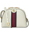 Gucci White Ophidia Leather and Sherry Handbag Mod. 719881 DJ2DG 8454 