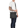 Gucci Men's Black Messenger Bag GG Canvas Fabric Mod. 449184 G1XHN 8615 