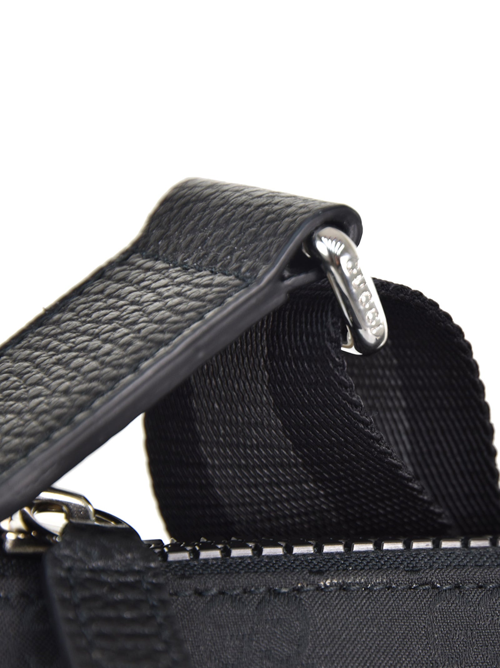 Gucci Men's Black Messenger Bag GG Canvas Fabric Mod. 449184 G1XHN 8615 