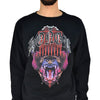 Marcelo Burlon Black Crewneck Sweatshirt for Men Cotton Mod.CMBA009S170680631088