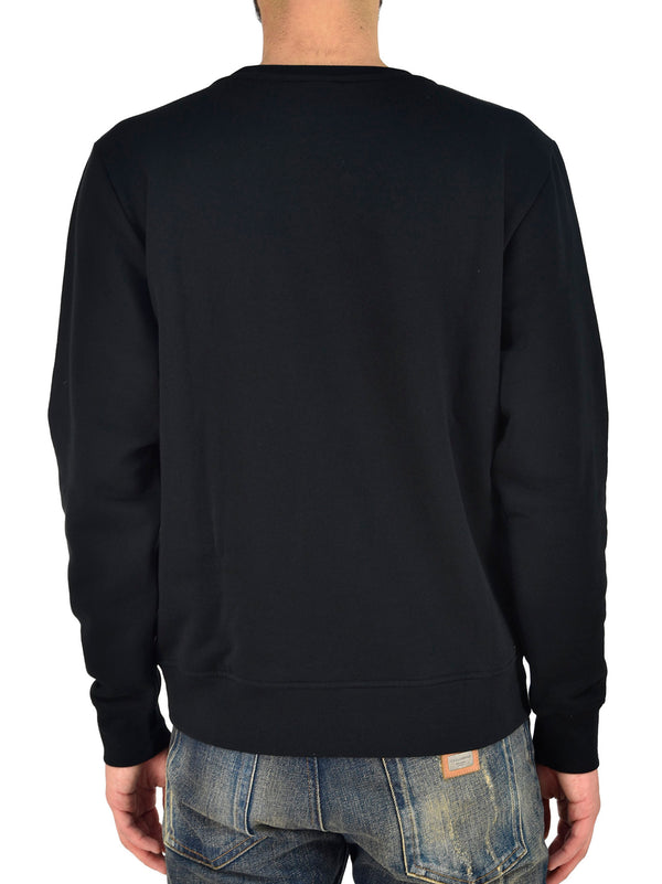 Marcelo Burlon Black Crewneck Sweatshirt for Men Cotton Mod.CMBA009S170680631088