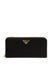 Prada Wallet Black Women Fabric Zip Around Mod. 1ML506 UZ0 F0X3X3 00 
