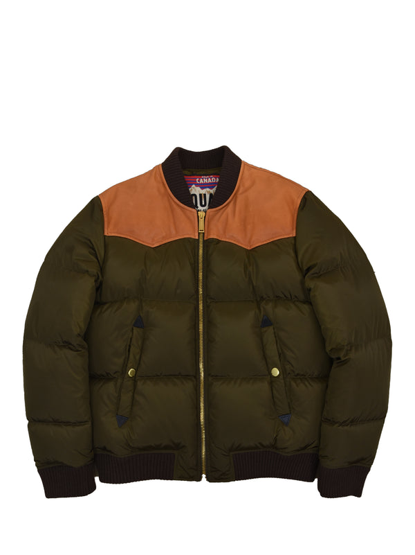 Dsquared2 Green Down Jacket for Men in Polyamide Mod.S71AM0981S49447727