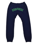 Dsquared2 Men's Blue Tracksuit Pants Cotton Print Mod. S74KB0177S25030477