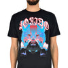 Marcelo Burlon T-shirt Nera Uomo Cotone Stampa Mod.CMAA018S170010791088