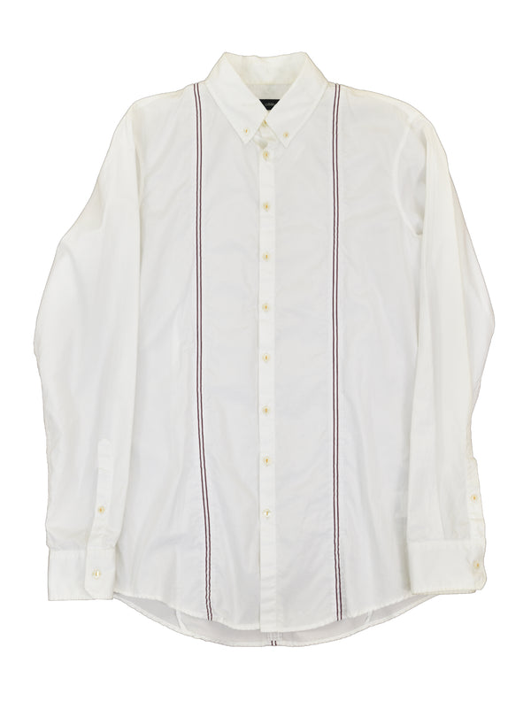 Dsquared2 Men's White Shirt Logo Mod.S74DL0497S36275100