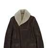 Dsquared2 Long Brown Sheepskin Coat for Men Mod.S74AA0044SX7948143