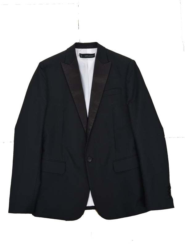 Dsquared2 Black Blazer Jacket for Men Cotton Mod.S71BN0462S36606090