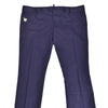 Dsquared2 Pantalone Corto Blu Donna Cotone Bottoni Mod. S72KA0428S40221082