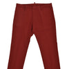 Dsquared2 Red Men's Trousers Cotton Buttons Mod.S74KA0618S41796309