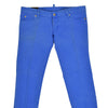 Dsquared2 Pat Jean Blu Donna Cotone Bottoni Mod.S75LA0417S39781083