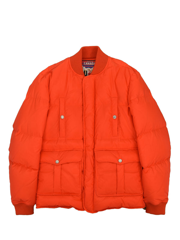 Dsquared2 Orange Down Jacket Man Polyamide Mod.S71BN0540S43305186